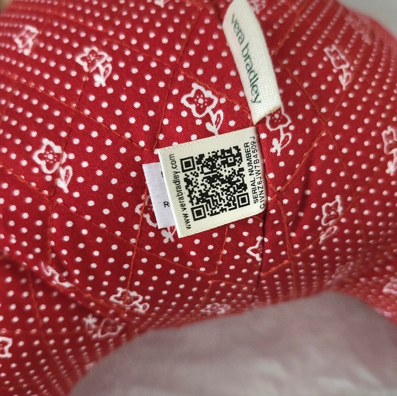 Vera Bradley Dotty Floral Teddy Bear 🧸 - Picture 7 of 10